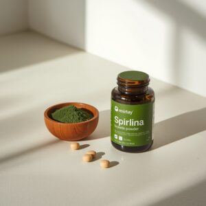 Spirulina w dwóch postaciach proszek i tabletki